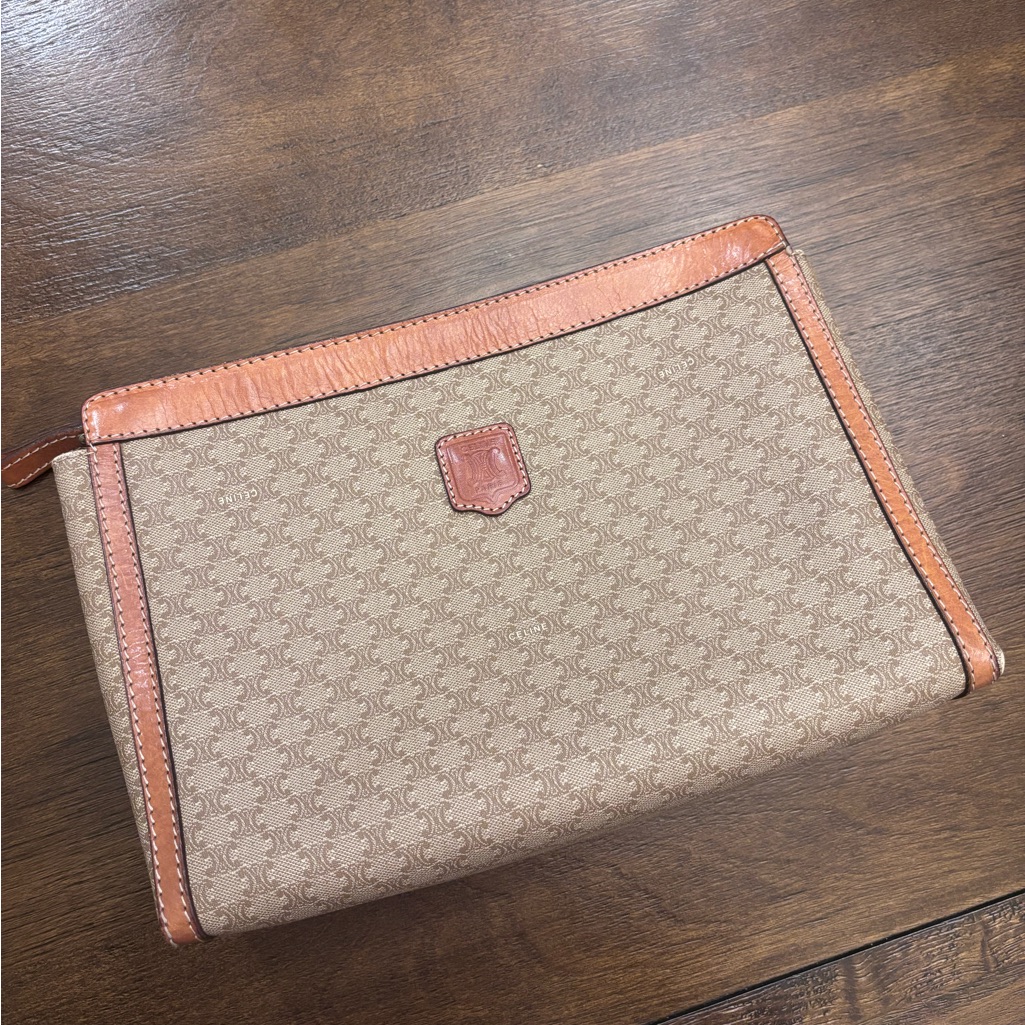 Vintage Celine Clutch Toiletry Bag